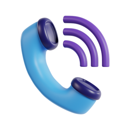 Phone Call  3D Icon