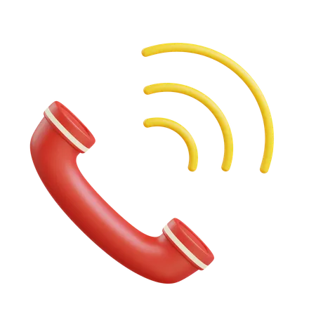 Phone Call  3D Icon