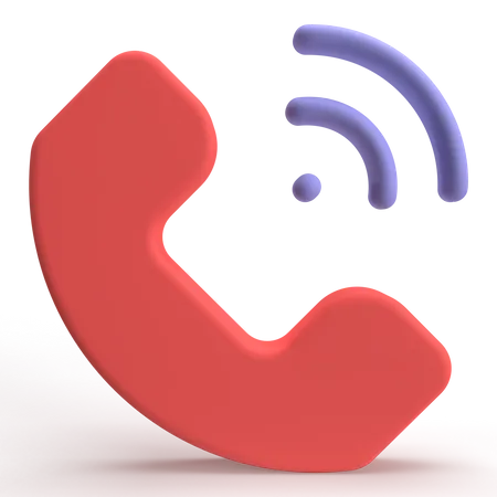 Phone Call  3D Icon