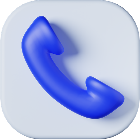 Phone Call  3D Icon