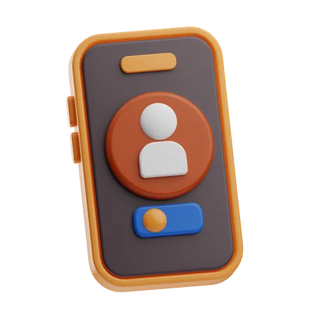 Phone Call  3D Icon