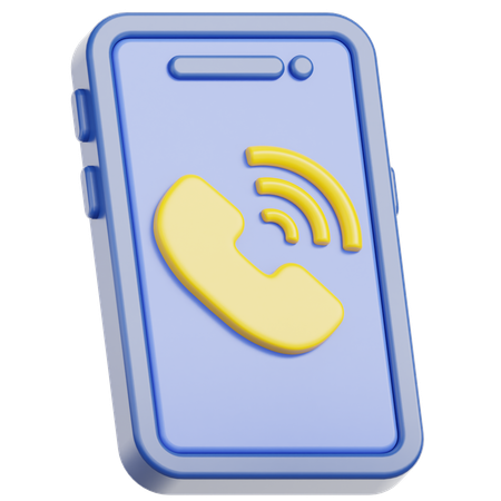 Phone Call  3D Icon