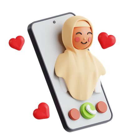 Phone Call  3D Icon