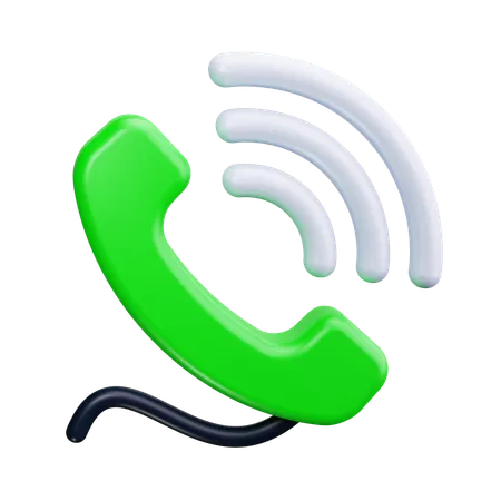 Phone Call  3D Icon