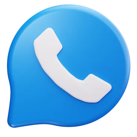 Phone Call  3D Icon