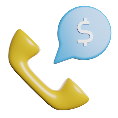 Phone Call  3D Icon