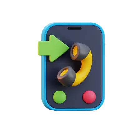 Phone Call  3D Icon