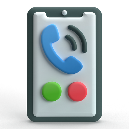 Phone Call  3D Icon