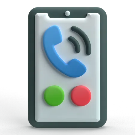 Phone Call  3D Icon