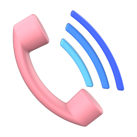 Phone Call  3D Icon