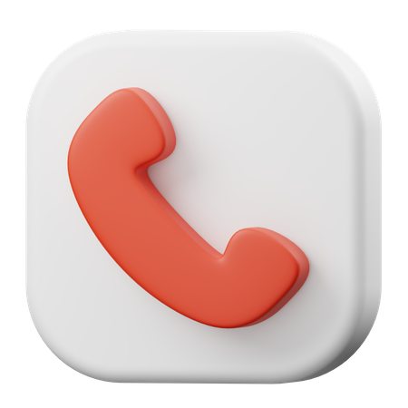 Phone Call  3D Icon