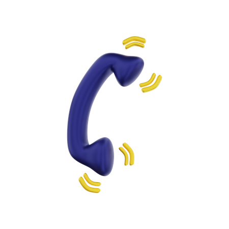 Phone call  3D Icon