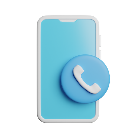 Phone Call  3D Icon