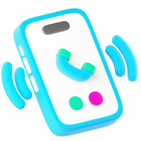Phone Call  3D Icon