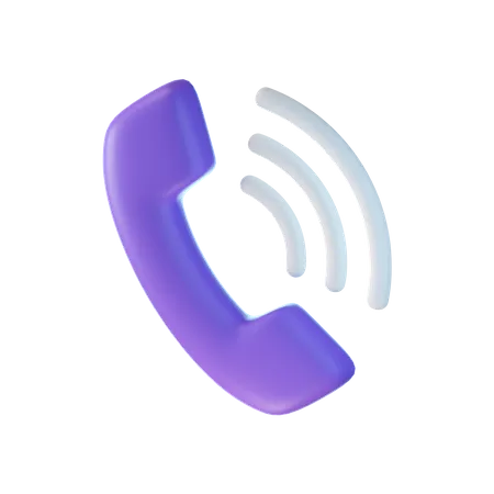 Phone Call 3D Icon