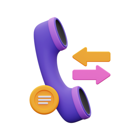 Phone call 3D Icon