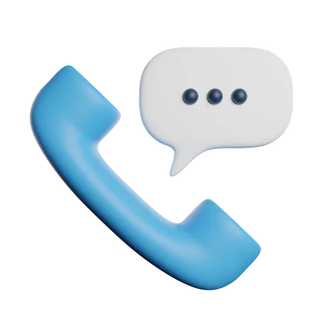 Phone Call Calling 3D Icon