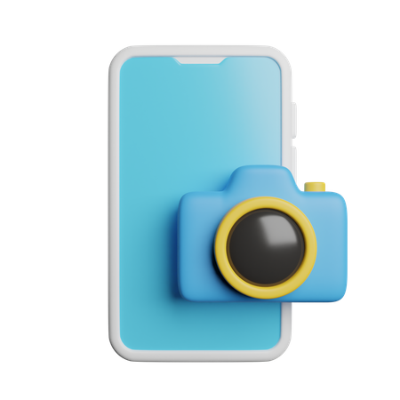 Phone Camera  3D Icon