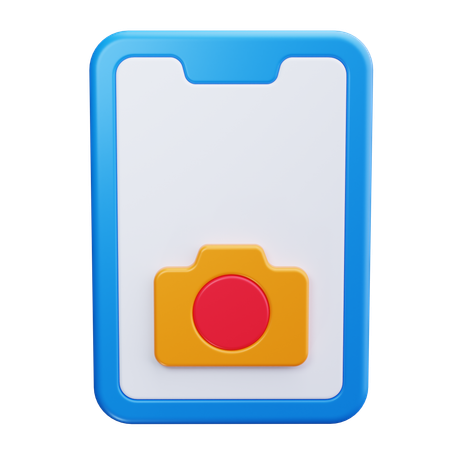 Phone Camera  3D Icon