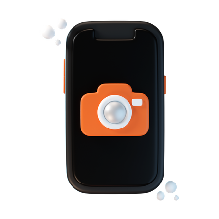Phone Camera  3D Icon