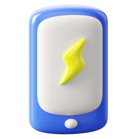 Phone Charge 3D Icon