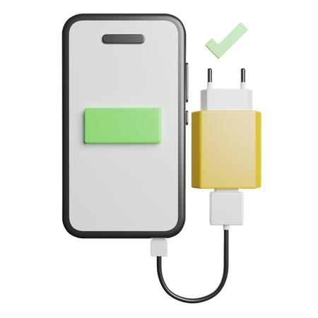 Phone Charger  3D Icon