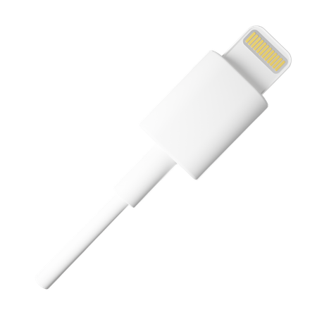 Phone Charging Cable  3D Icon