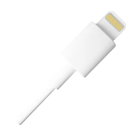 Phone Charging Cable  3D Icon