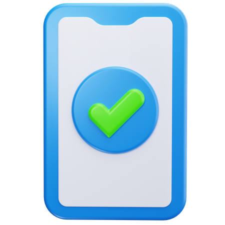 Phone Confirmed  3D Icon