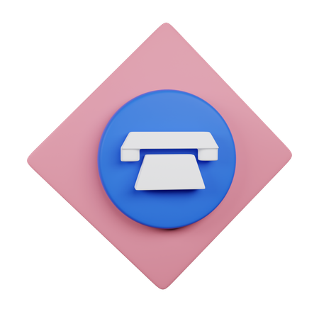 Phone contact  3D Icon