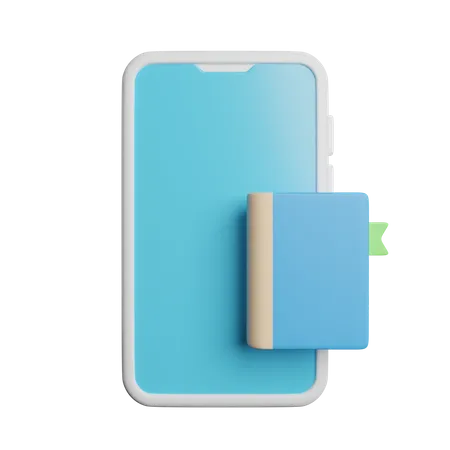 Phone Contact book  3D Icon