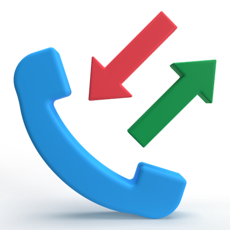 Phone Conversation  3D Icon