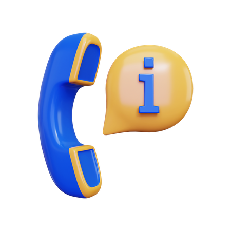 Phone Details  3D Icon
