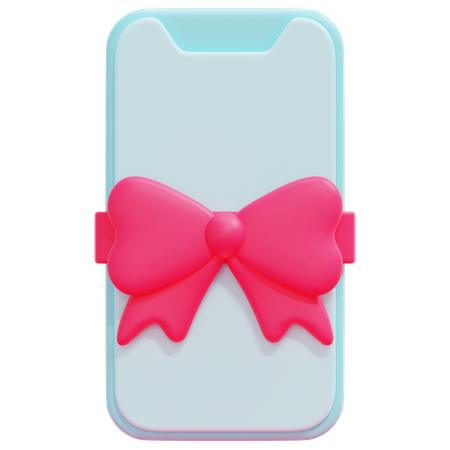 Phone Gift 3D Icon