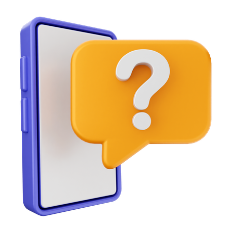 Phone Helpdesk  3D Icon