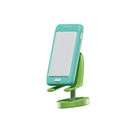 Phone Holder  3D Icon
