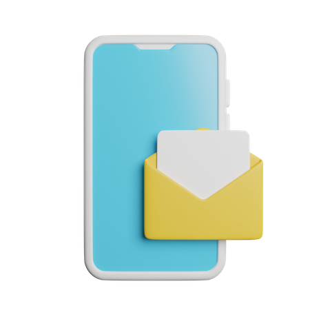 Phone Inbox  3D Icon