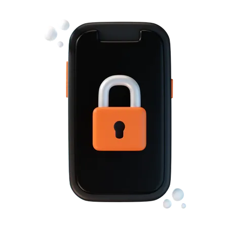 Phone Lock  3D Icon