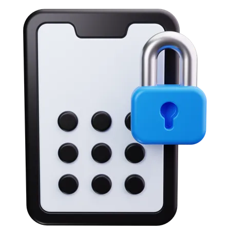 Phone Lock  3D Icon