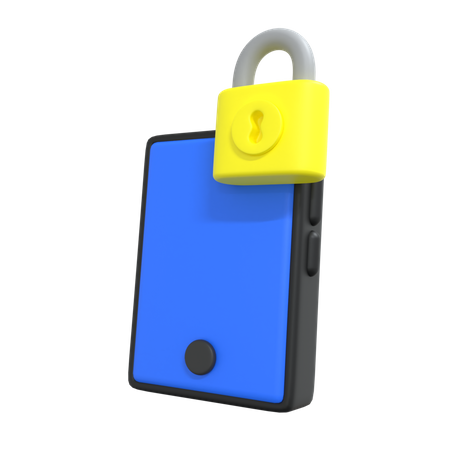 Phone Lock  3D Icon