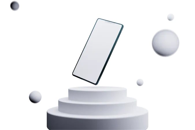 3 D Phone Mockup 3D Icon