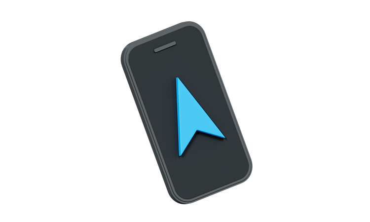 Phone Navigator  3D Icon