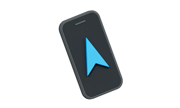 Phone Navigator  3D Icon