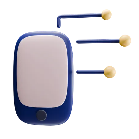 Phone Network  3D Icon