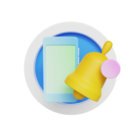 Phone Notification  3D Icon