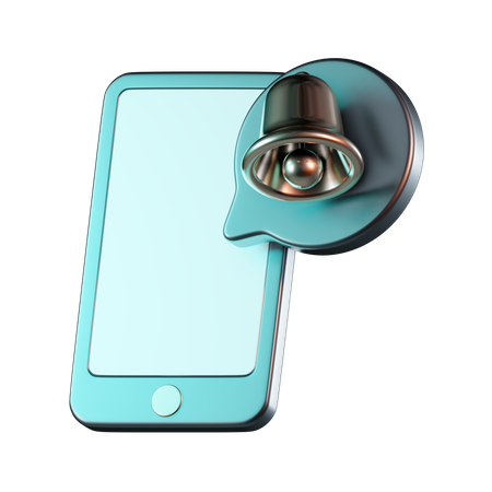 Phone Notification  3D Icon