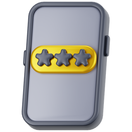 Phone Password  3D Icon