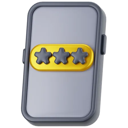 Phone Password  3D Icon