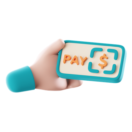 Phone Pay  3D Icon
