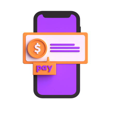 Phone Pay  3D Icon